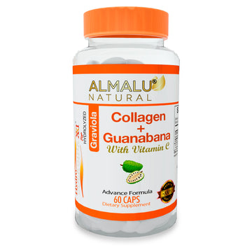 Hydrolyzed Collagen Capsules with Graviola + Vitamin C